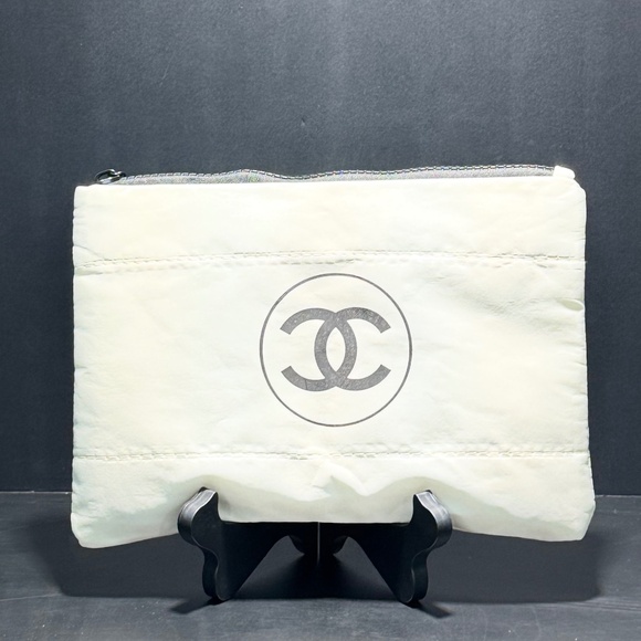 Chanel Cosmetic Puffer Pouch NWT - Picture 1 of 5